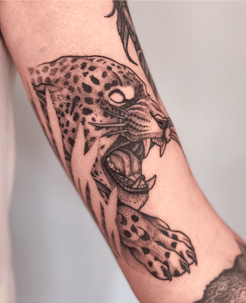 Imagem de uma tatuagem