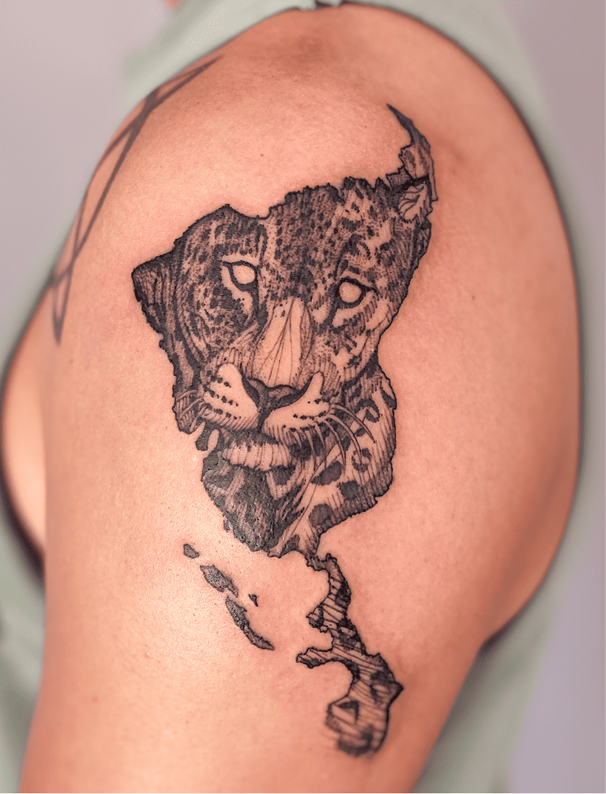 Imagem de uma tatuagem