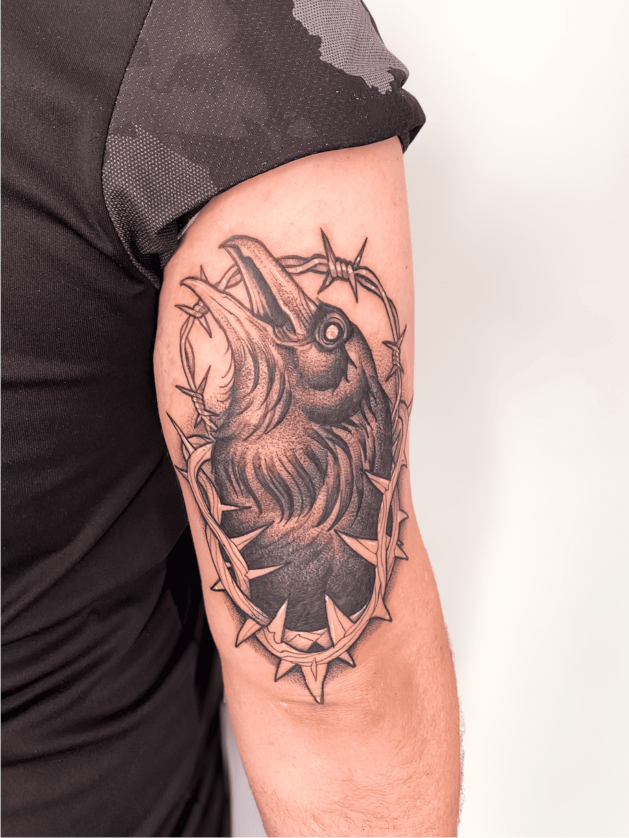 Imagem de uma tatuagem