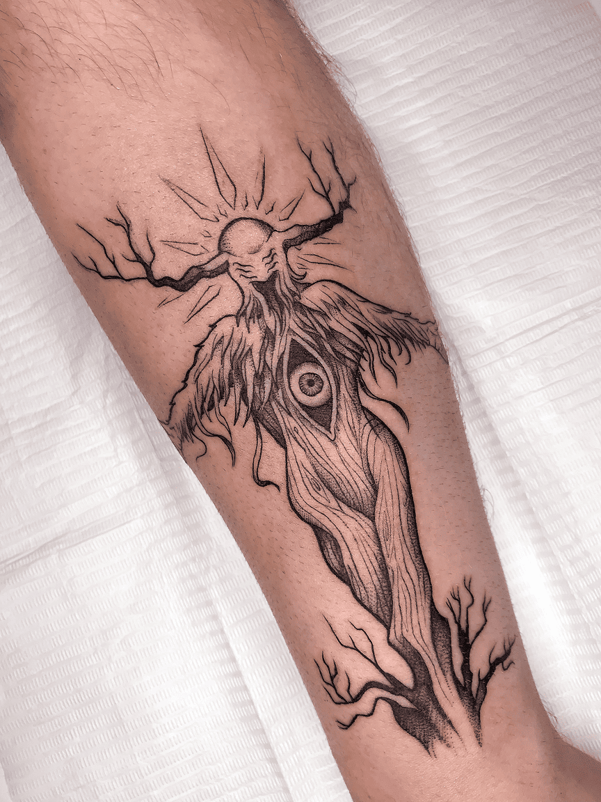 Imagem de uma tatuagem
