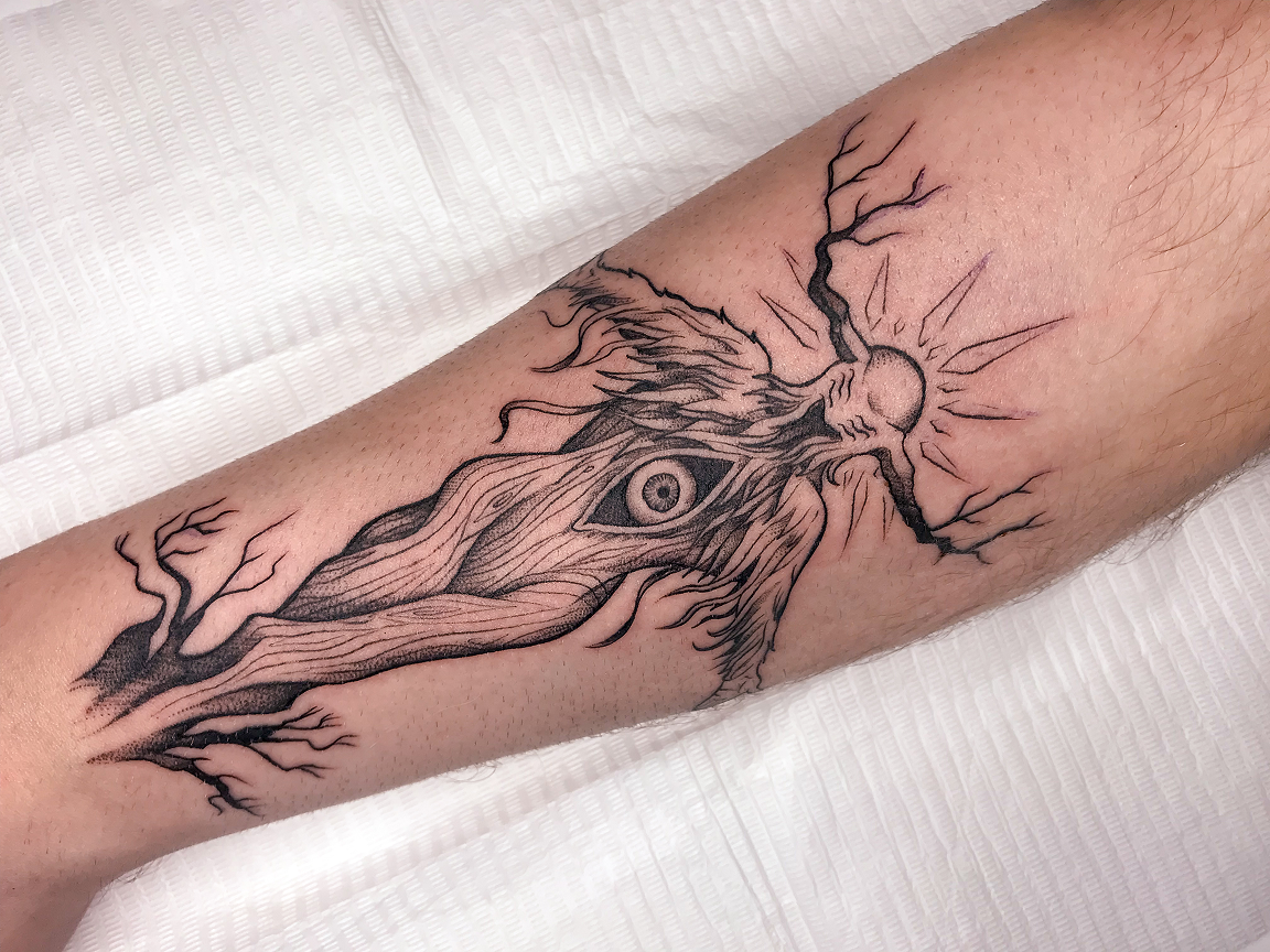 Tatuagem do demônio do futuro de Chainsaw Man