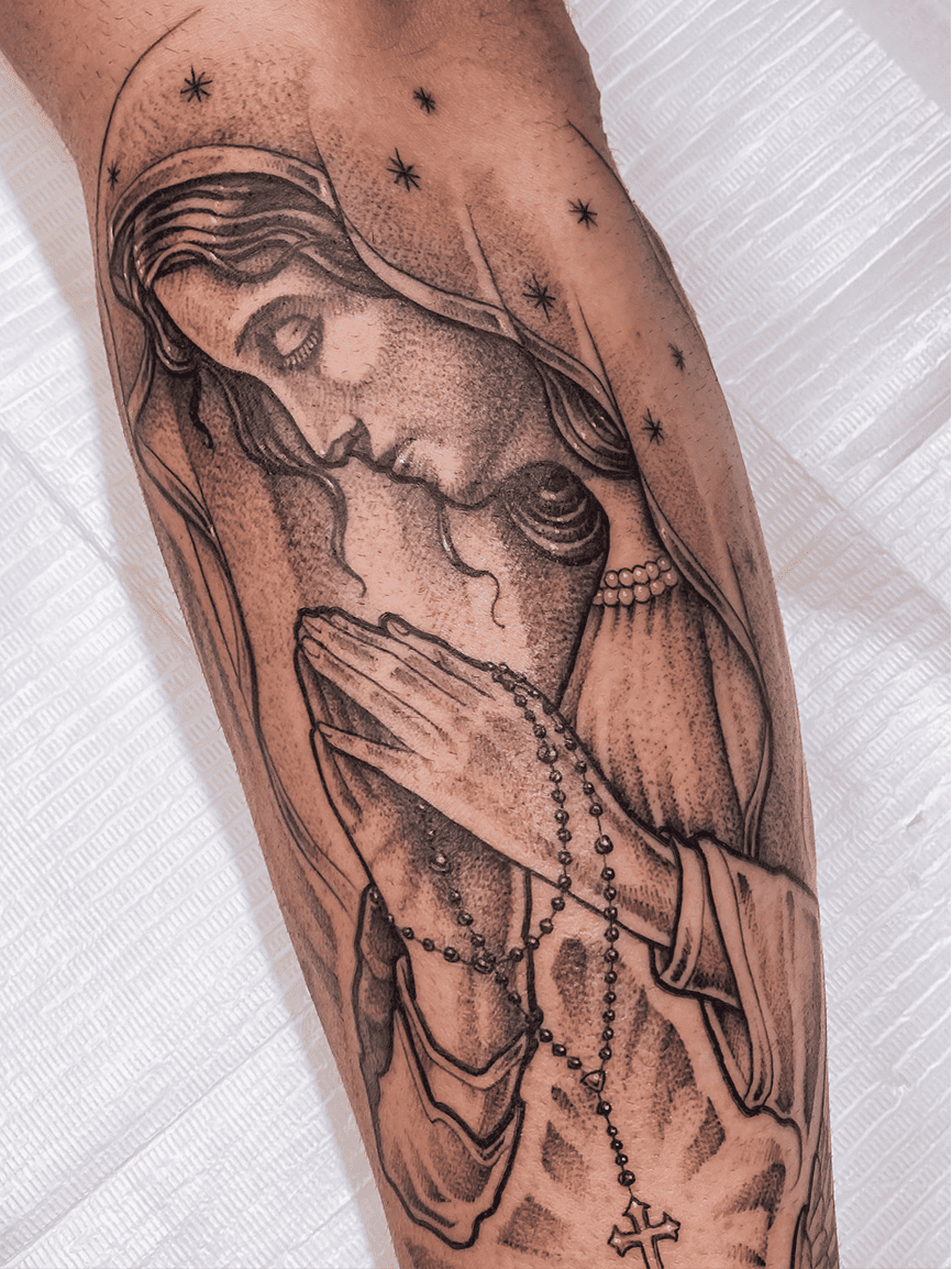 Tatuagem de Nossa Senhora