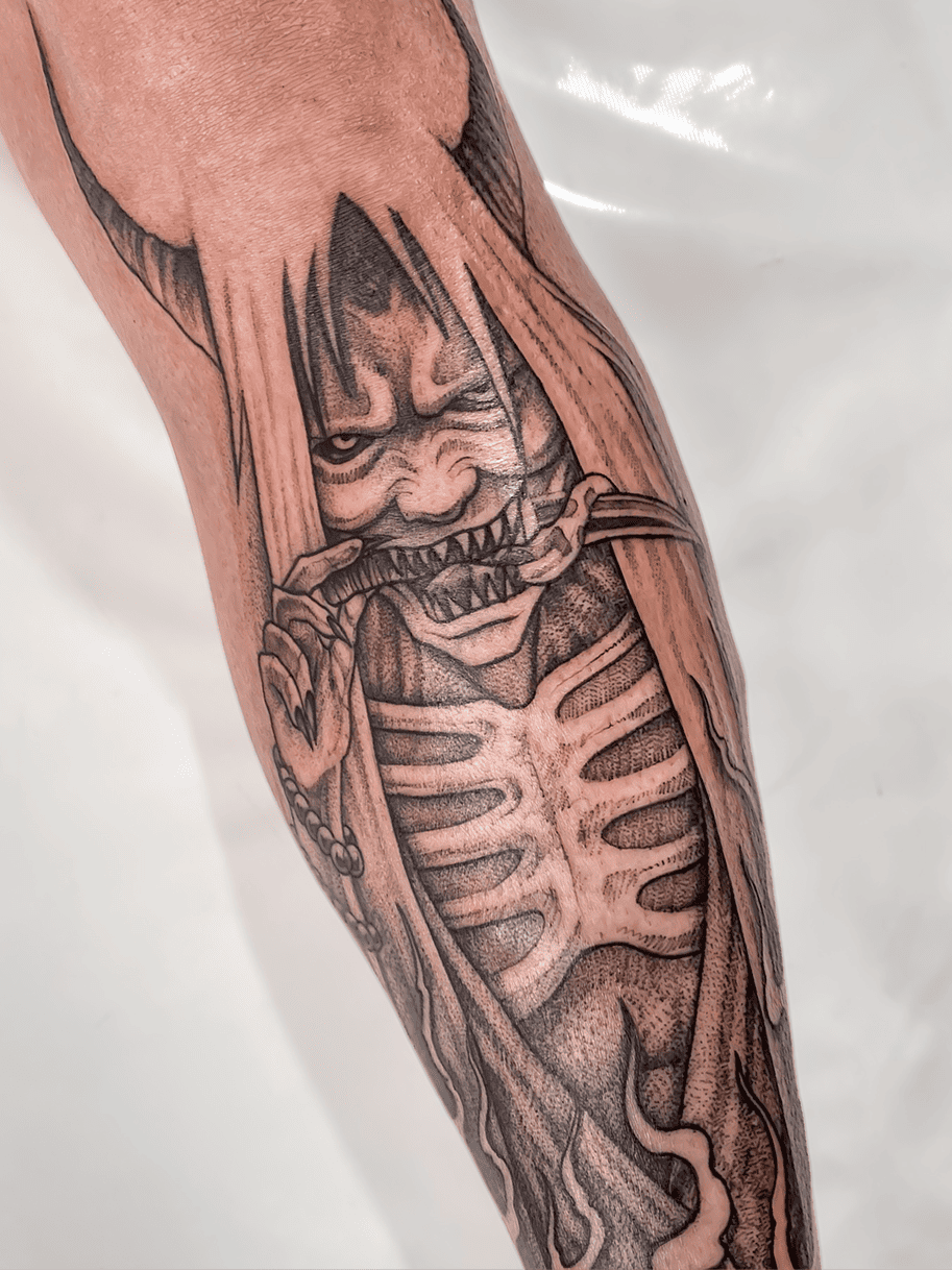 Imagem de uma tatuagem