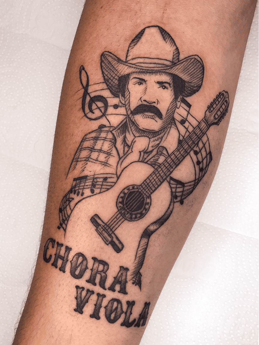 Imagem de uma tatuagem