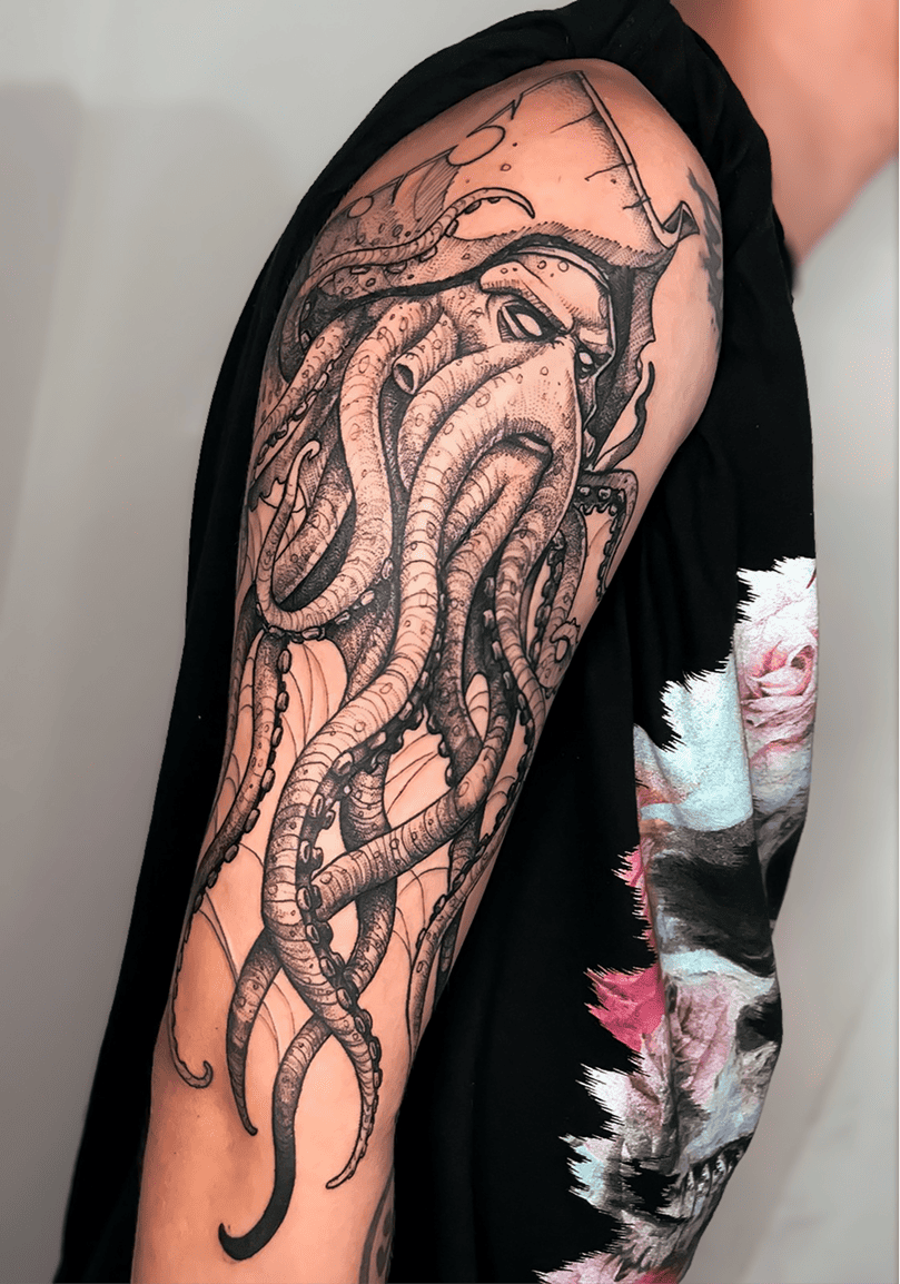 Imagem de uma tatuagem
