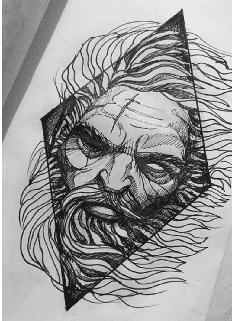 Desenho mitológico