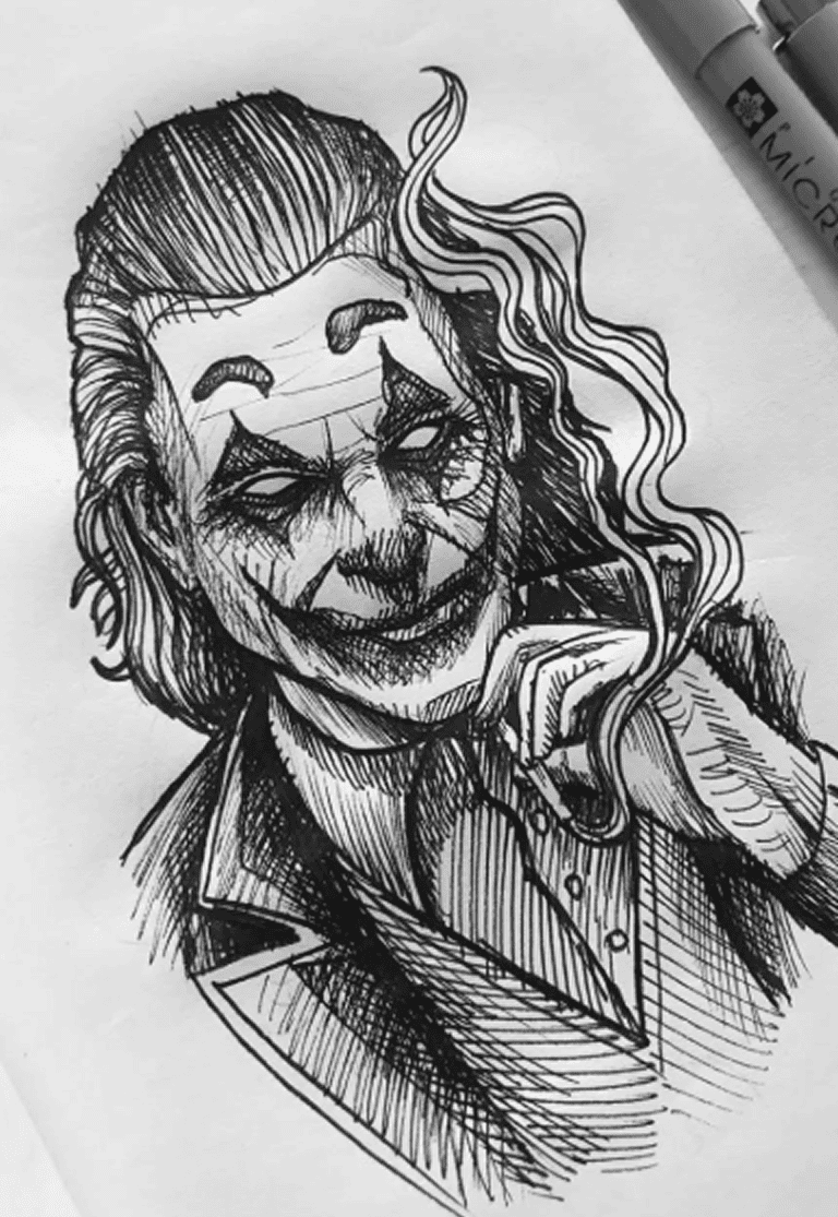 Desenho do Coringa