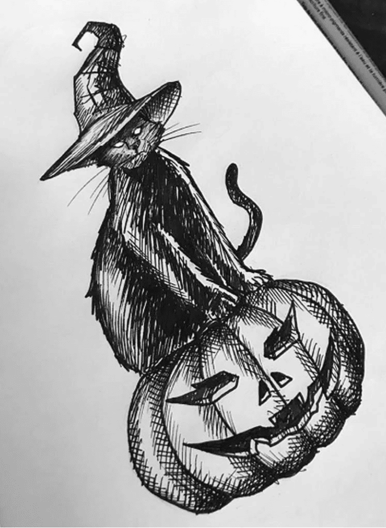 Desenho de Halloween